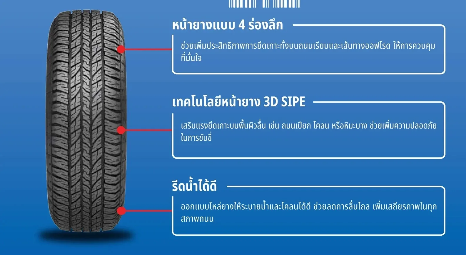 ยางรถยนต์ Otani รุ่น SA 3000